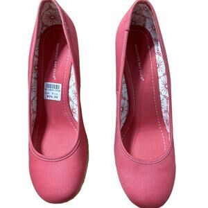 Montego Bay Club Coral Wedge Heel Espadrilles New without tag Size 9 1/2